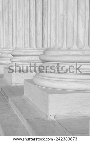 Columns at the Supreme Court of the United States
