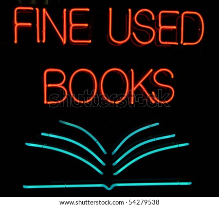 Used Books Neon Light Sign