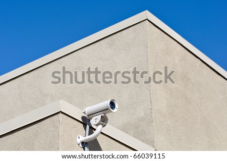 Security Camera on Building