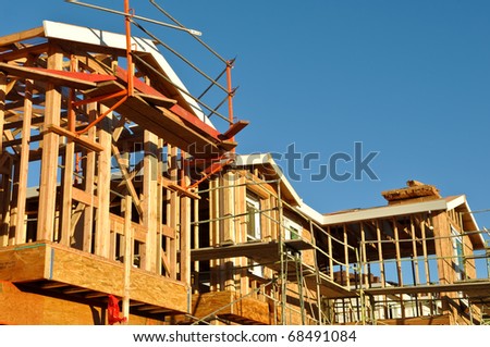 New Residential Homes Under Construction