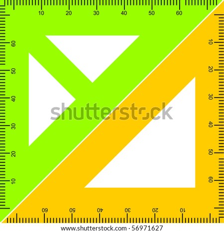 stock vector : high detailed illustration of a wooden ruler with accurate stock vector : high detailed illustration of a wooden ruler with accurate