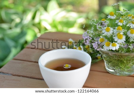 herb tea for tea break