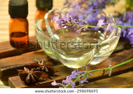 massage oils with lavender and spice