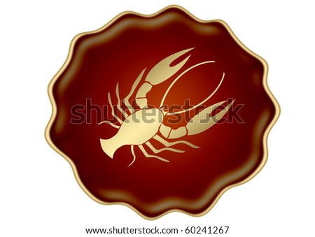 pictures of zodiac signs cancer. stock photo : Zodiac signs