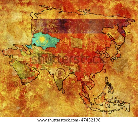 physical maps of kazakhstan. 2011 Physical Map of