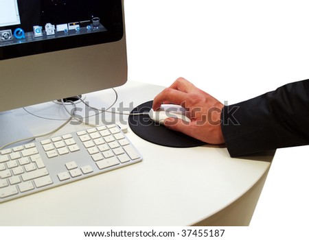 computer mouse, keyboard