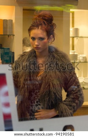 30 Amy Childs arrives at the