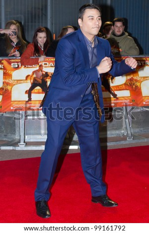 LONDON, UK - MAR. 20: Ricky Norwood arrives at the international premier of Street Dance 2 at the O2 in London on the MAR 20, 2012 in London, UK