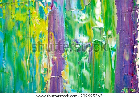 Abstract art background. Hand-painted background. SELF MADE