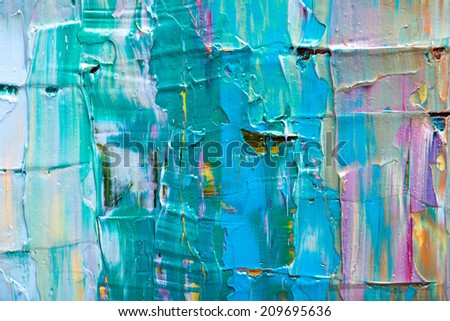 Abstract art background. Hand-painted background. SELF MADE