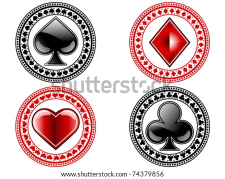 Deck Of Cards Stock Vector Illustration 74379856 : Shutterstock