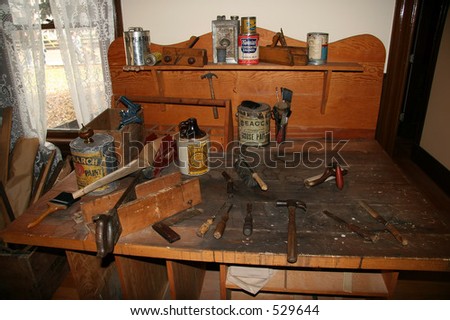 Antique Tool Bench