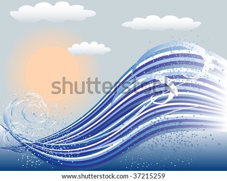 ocean water cartoon. images looking at ocean water