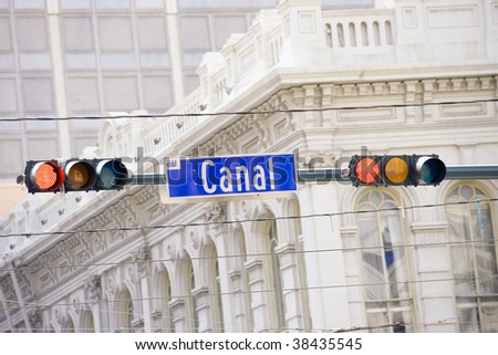 canal st sign