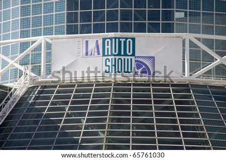 LOS ANGELES - NOVEMBER 22: Once again the L.A. Auto Show opens its door to the public at the Convention Center, with the newest advances of the automotive industry. November 22, 2010 in Los Angeles