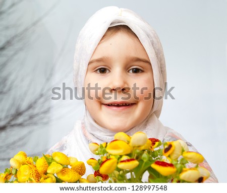 Pretty little muslim girl