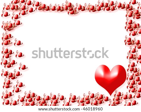 Love Picture Frames on Love Frame Stock Photo 46018960   Shutterstock