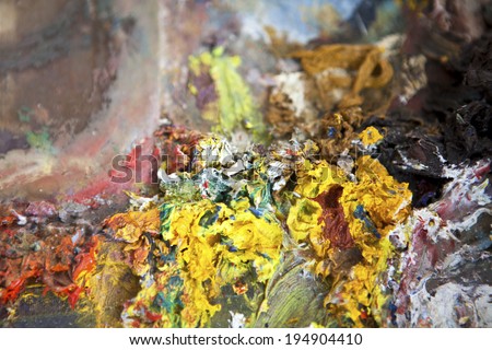 Painter\'s palette