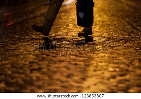 walking at night