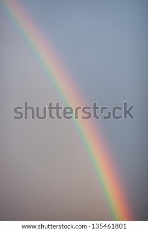 rainbow in sky