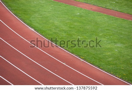 track and field race track