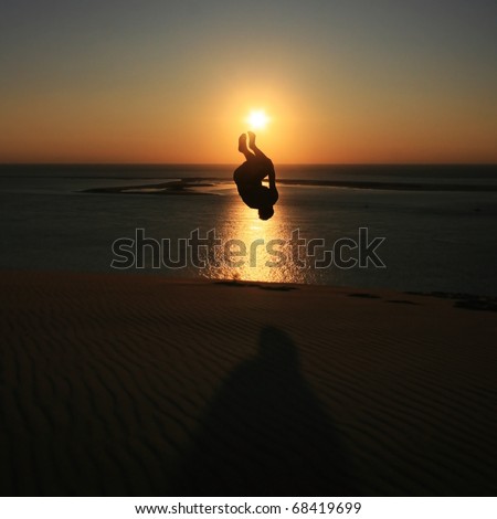 Beach Backflip