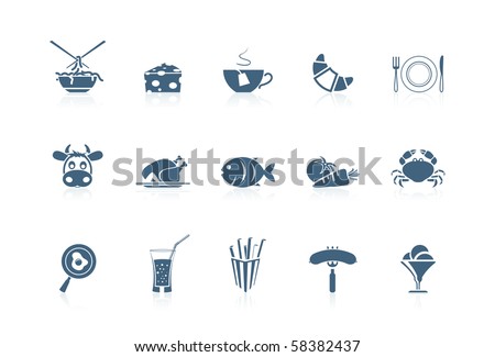 Food Icons 2 Stock Vector Illustration 58382437 : Shutterstock