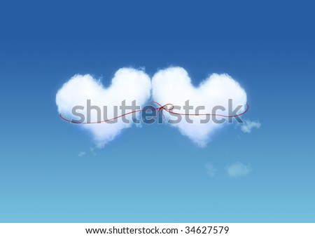 Love+heart+shaped+clouds