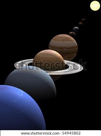 eight planets in the solar