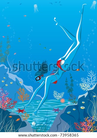 Blue Lagoon Underwater