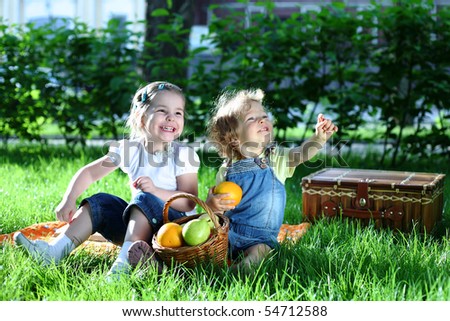 Children At Picnic