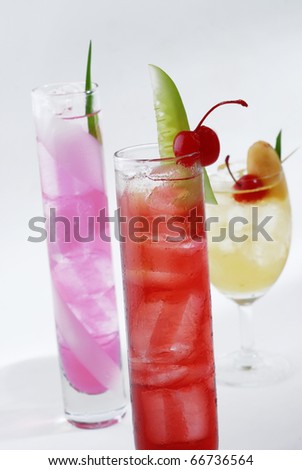 red juice on background