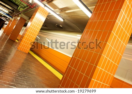 Orange Line Train