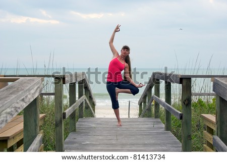 brown haired dancer