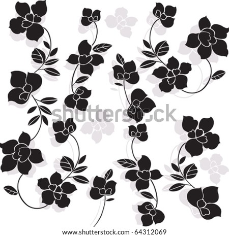 black and white flowers wallpapers. and white flower wallpaper