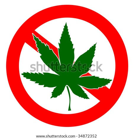 Pictures Of Drugs. stock photo : No drugs sign