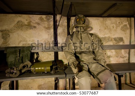 Bomb shelter interior