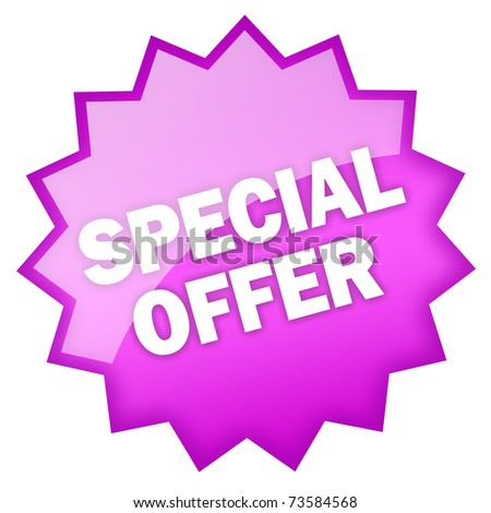 Special Offer Icon Stock Photo 73584568 : Shutterstock