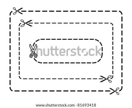 Vector Coupon Borders - 81693418 : Shutterstock