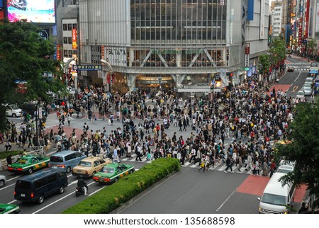 It would be a shame to come to Tokyo and not take a walk across the famous intersection outside Shibuya Station.