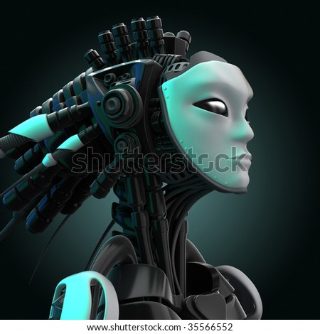 robot head