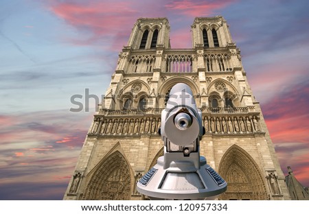 Notre Dame de Paris, also known as Notre Dame Cathedral or simply Notre Dame, is a Gothic, Roman Catholic cathedral of Paris, France