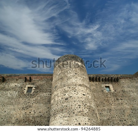 Castello Ursino is a castle in Catania, Sicily, southern Italy