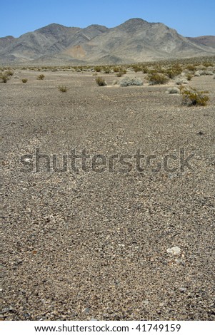 Desolate Desert Landscape in the American Southwest