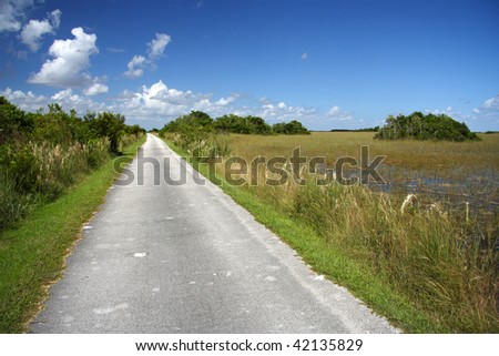 Shark Valley Hiking & Bicycle Trail, Florida Everglades