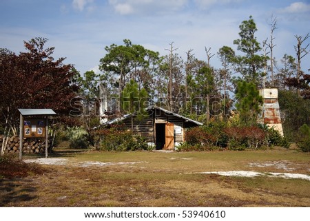 Trapper Nelson\'s historic and nature site, Jonathan Dickinson State Park , Florida