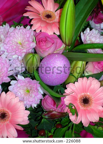 Easter Flowers on Easter Flowers Composition Stock Photo 226088   Shutterstock