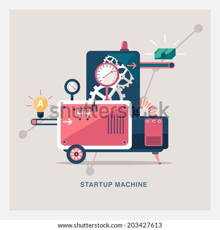 Startup machine