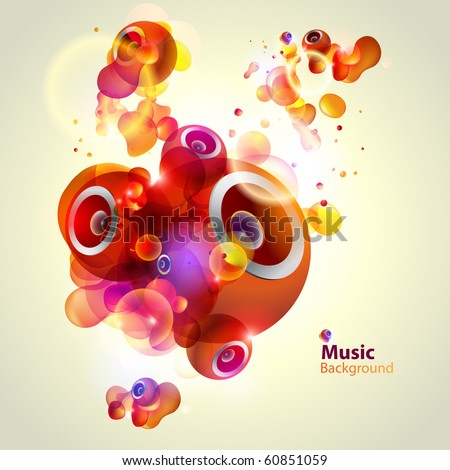 Vector abstract Loudspeakers Vector abstract Loudspeakers