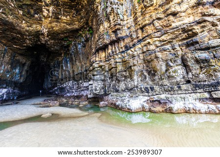 Magnificent Cathedral Caves, Catlins, South Otago, South Island,New Zealand